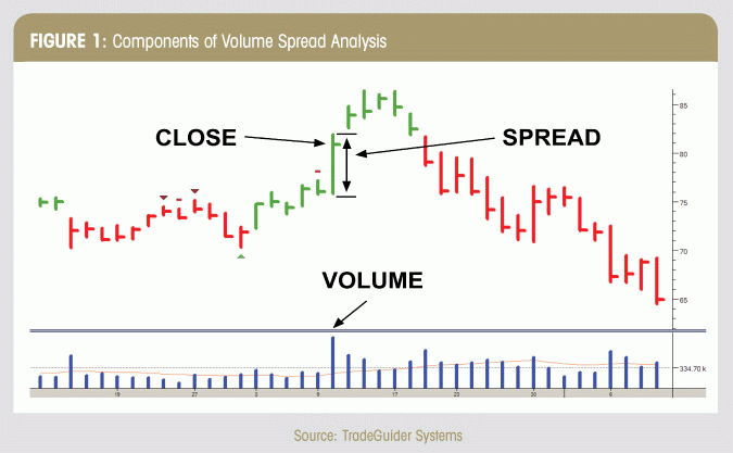 Ключевые элементы анализа по методике VSA (volume spread analysis)